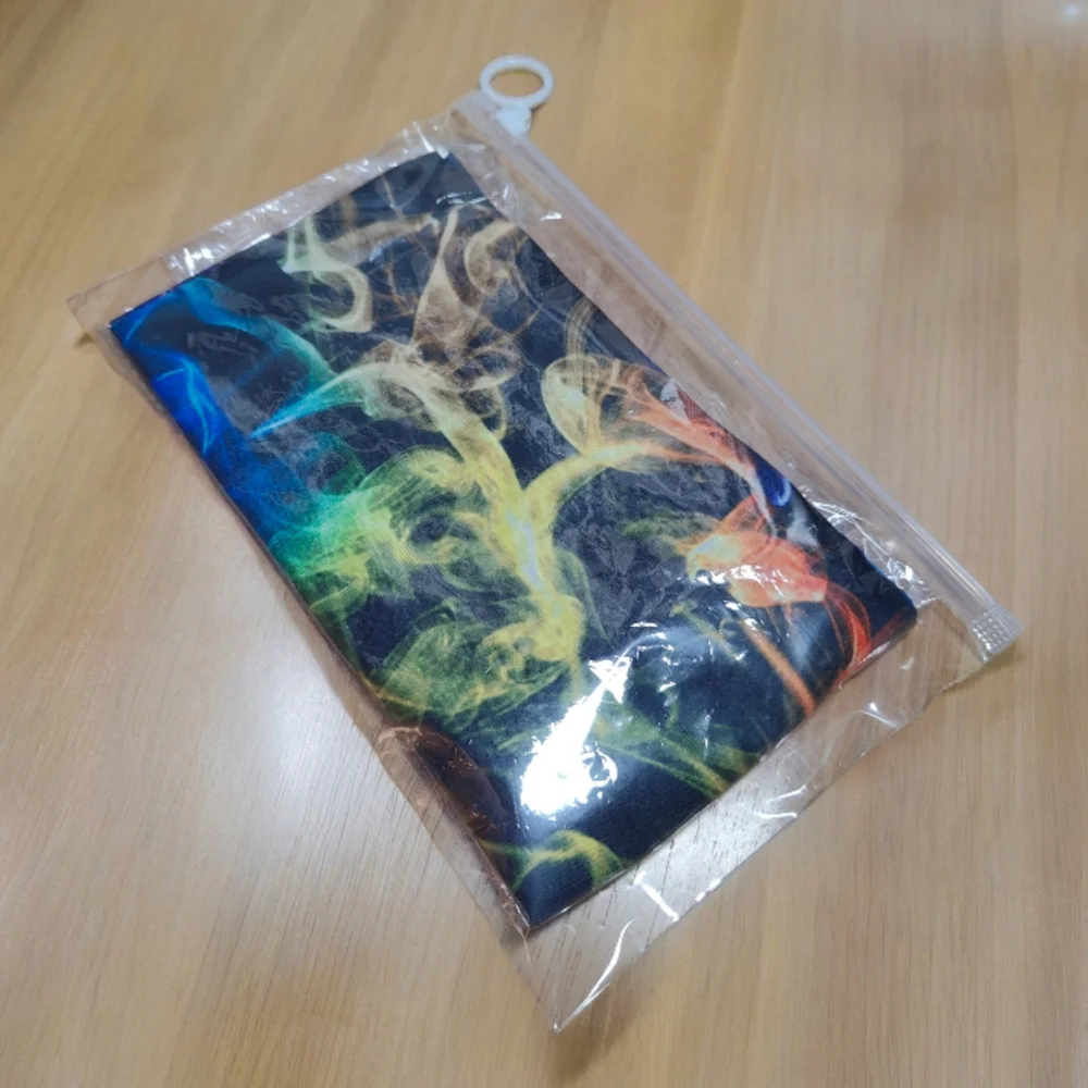 🍄 Colorful Smoke Microfiber Sports Gaiter Neck / Face / Head Cover